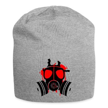 death is everywhere - Jersey Beanie - heather grey - Front