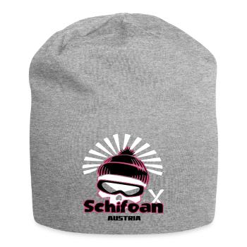 schifoan - Jersey-Beanie - Grau meliert - Vorne