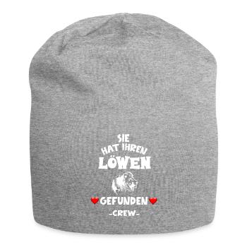 Junggesellinnenabschied Party Cooler Spruch Crew - Jersey-Beanie - Grau meliert - Vorne
