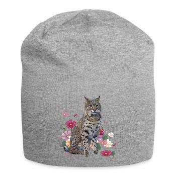 Lynx - Bonnet en jersey - gris chiné - Devant
