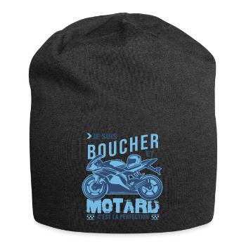 motard parfait boucher parfait - Bonnet en jersey - charbon - Devant