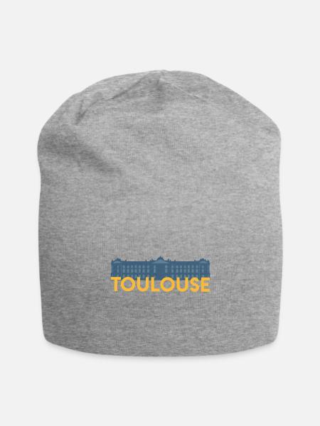 Toulouse - Jersey-Beanie - Grau meliert