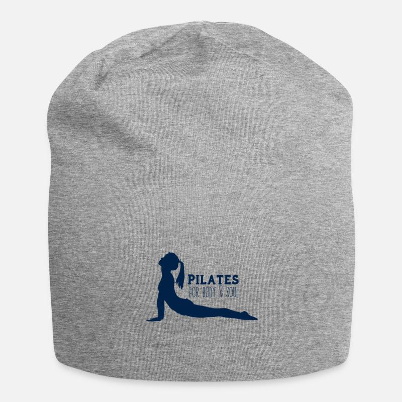 Pilates - Bonnet en jersey - gris chiné