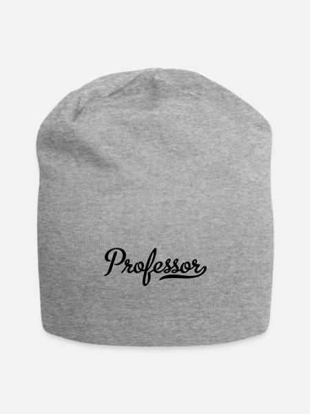 Professor - Jersey Beanie - heather grey