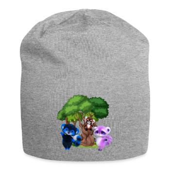Cuddles of Cuteness - Jersey Beanie - heather grey - Front
