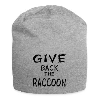 Cherson UKRAINE waschbär "the cherson raccoon" - Jersey-Beanie - Grau meliert - Vorne