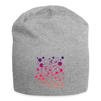 Yoga - Jersey-Beanie - Grau meliert - Vorne
