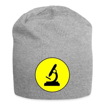 Microscope Icon Icon - Jersey Beanie - heather grey - Front