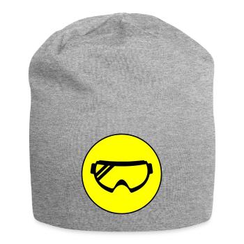 Skibrille icon - Jersey-Beanie - Grau meliert - Vorne
