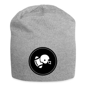Icône du football - Bonnet en jersey - gris chiné - Devant