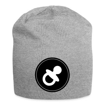 Pacifier Baby - Jersey Beanie - heather grey - Front