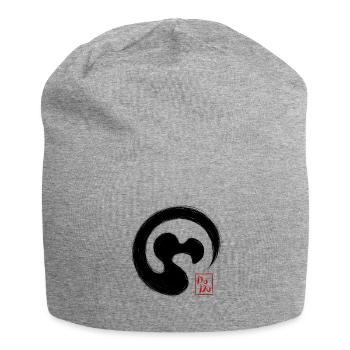 Dodo in Enso County, Japan | Zen Dronte - Jersey Beanie - heather grey - Front