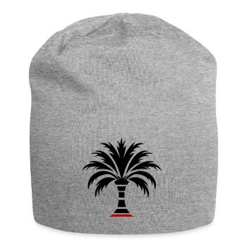 Palm Island - Jersey Beanie - heather grey - Front