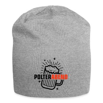 Polterabend Bier - Jersey-Beanie - Grau meliert - Vorne