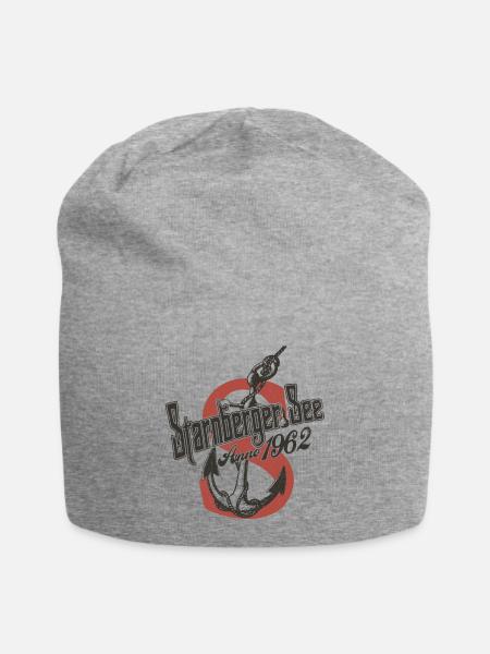 Starnberger See Anno 1962 - Jersey-Beanie - Grau meliert