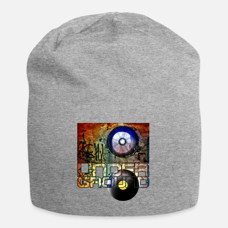souterrain - Bonnet en jersey - gris chiné