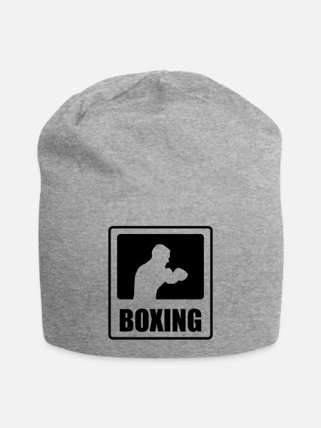 Boxing - Jersey-Beanie - Grau meliert