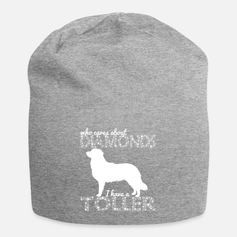 diamondtoller - Jersey-Beanie - Grau meliert