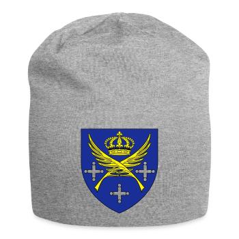 City coat of arms Saint Etienne Loire - Jersey Beanie - heather grey - Front