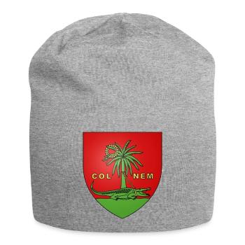 Blason ville fr Nimes Gard - Bonnet en jersey - gris chiné - Devant