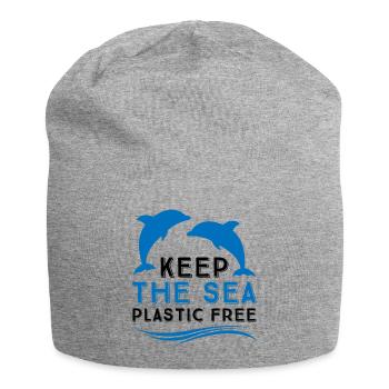 Pollution marine - Bonnet en jersey - gris chiné - Devant