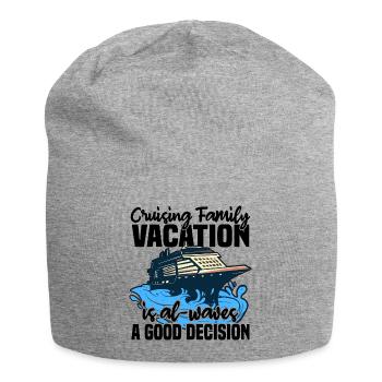 Cruise Trip - Jersey Beanie - heather grey - Front