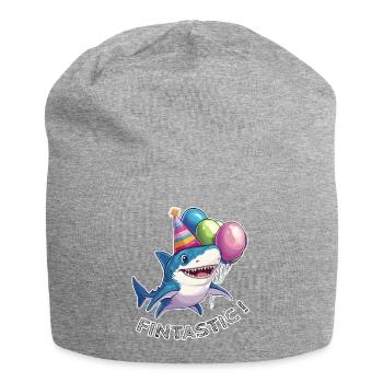 Jaw-some Celebration - Jersey Beanie - heather grey - Front
