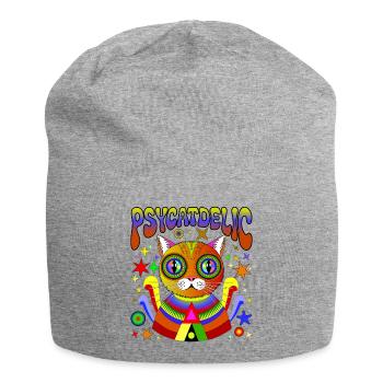 PSYCATDELIC - Jersey Beanie - heather grey - Front