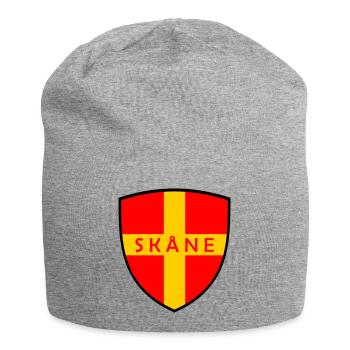 Skåne - Jersey-Beanie - Grau meliert - Vorne