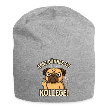 Bonjour glace très mince - Bonnet en jersey - gris chiné - Devant