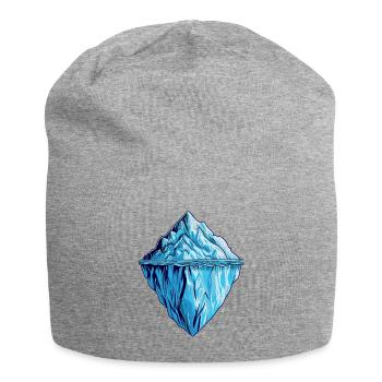Der Eisberg, mehr als man denkt. - Bonnet en jersey - gris chiné - Devant