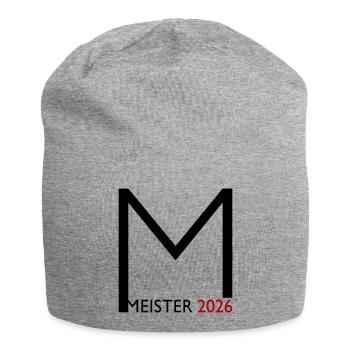 Félicitations pour le championnat 2026 - Bonnet en jersey - gris chiné - Devant