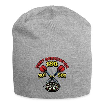 Association de fléchettes 180 - Bonnet en jersey - gris chiné - Devant