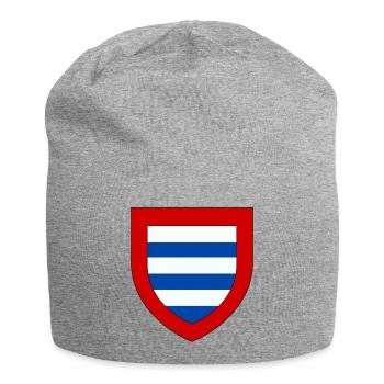 Wappen der Goële - Jersey-Beanie - Grau meliert - Vorne