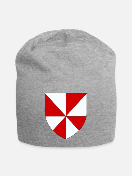 Blason du Gâtinais - Bonnet en jersey - gris chiné