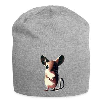 Springmouse - Jersey Beanie - heather grey - Front
