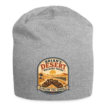 Brian's Desert Walking Tours - Jersey Beanie - heather grey - Front