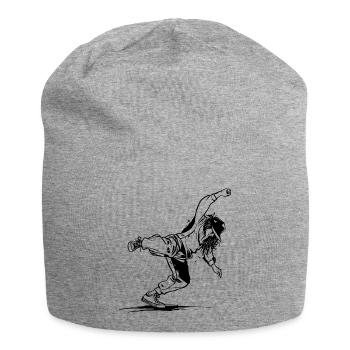 Breakdancers - Bonnet en jersey - gris chiné - Devant