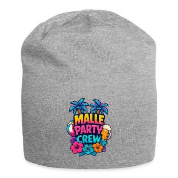 Malle Party Crew Tropen-Party - Jersey-Beanie - Grau meliert - Vorne