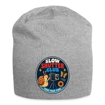 Slow Shutter Club for Photography Fans - Jersey Beanie - heather grey - Front