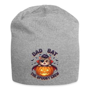 Dad Bat The Spooky Crew - Jersey Beanie - heather grey - Front