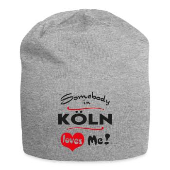 Cologne City Urban T-Shirt City Heimatliebe Town - Jersey Beanie - heather grey - Front
