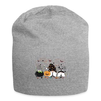 Es ist die Jahreszeit, Halloween-Zwerge, Thanksgiving-Gif - Jersey-Beanie - Grau meliert - Vorne
