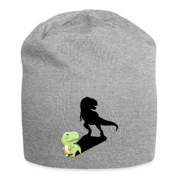 Small, big time! - Dream big - Jersey Beanie - heather grey - Front