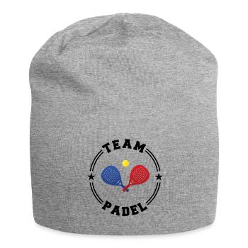 TEAM PADEL College Runde - Jersey-Beanie - Grau meliert - Vorne
