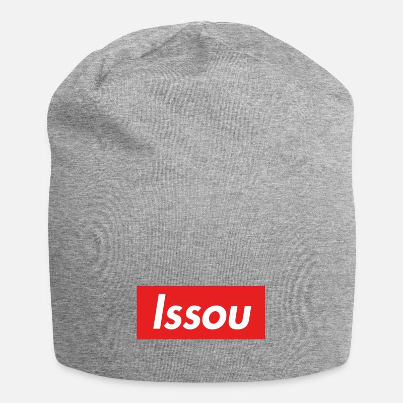 ISSOU risitas - Jersey Beanie - heather grey