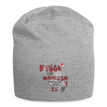 Hygge den dänischen Weg! - Jersey-Beanie - Grau meliert - Vorne