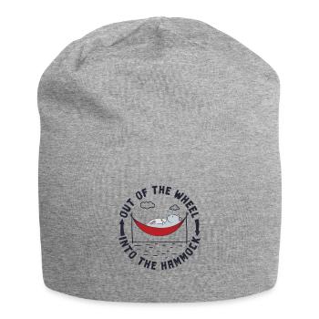 Hors de la roue dans le hamac - Bonnet en jersey - gris chiné - Devant