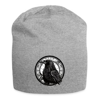 Rabe - Jersey-Beanie - Grau meliert - Vorne