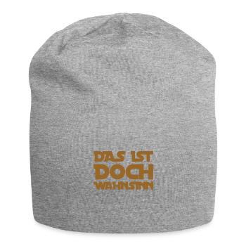 wie wahnsinnig - Jersey-Beanie - Grau meliert - Vorne